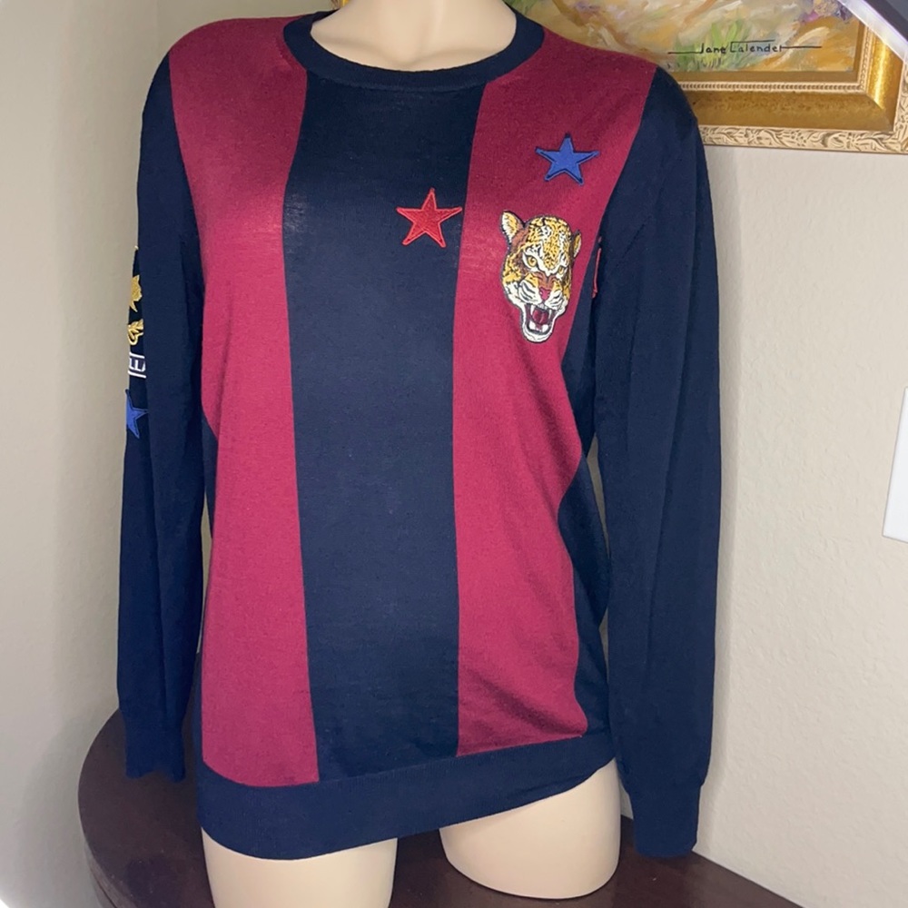 Stella McCartney Striped sweater patches It Sz  40